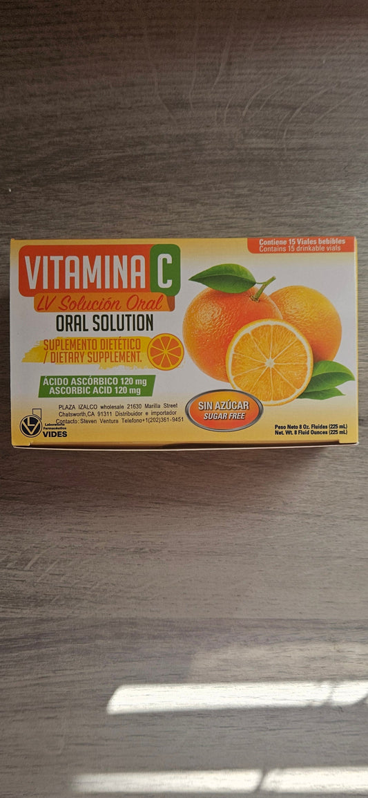 Ferroprin Vitamina C15 Viales 4