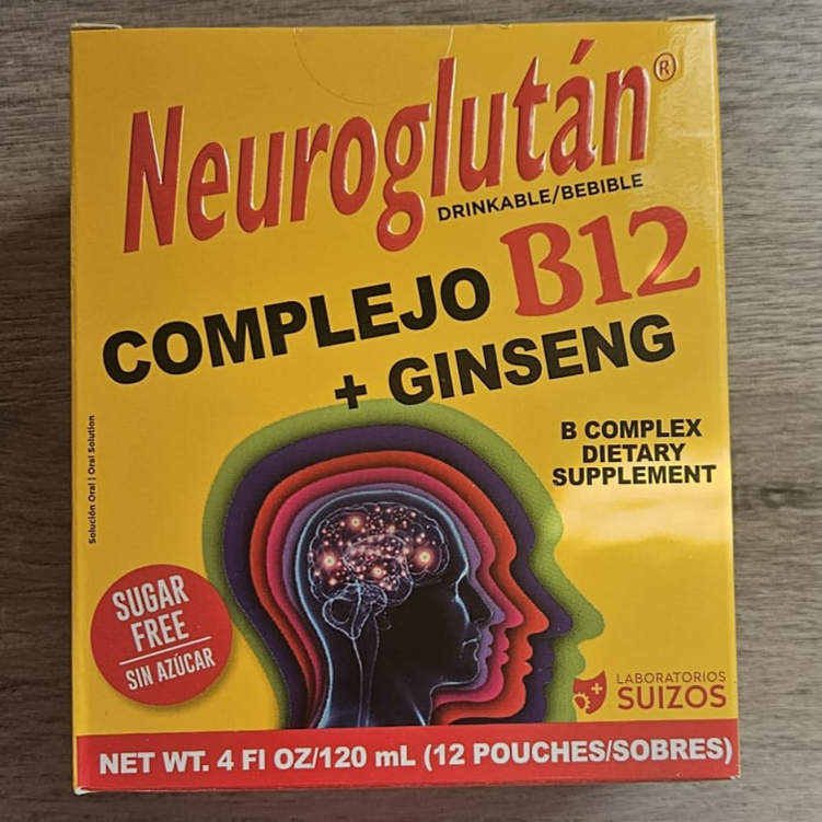 Neuroglut√©n Complejo B12 + Ginseng 4 oz,