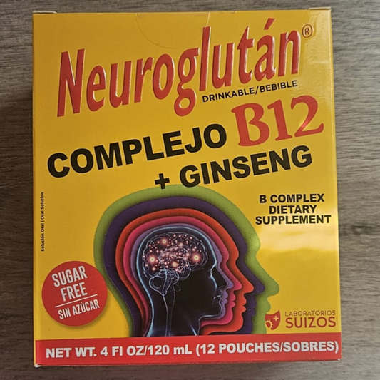 Neuroglut√©n Complejo B12 + Ginseng 4 oz,